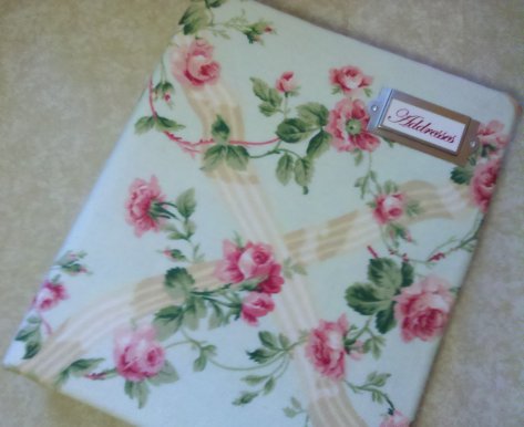 Address book re-do | Vintage Floral Cottage