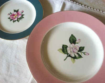 Some favorite dishes | Vintage floral Cottage