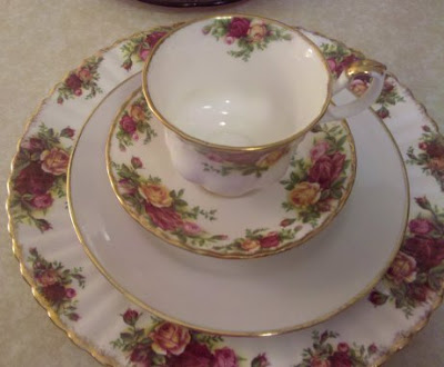 Some favorite dishes | Vintage floral Cottage