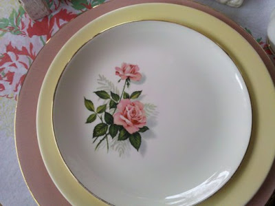 Some favorite dishes | Vintage floral Cottage