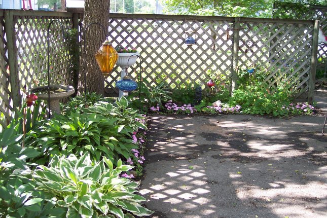 Patio Garden Memories | Vintage Floral Cottage