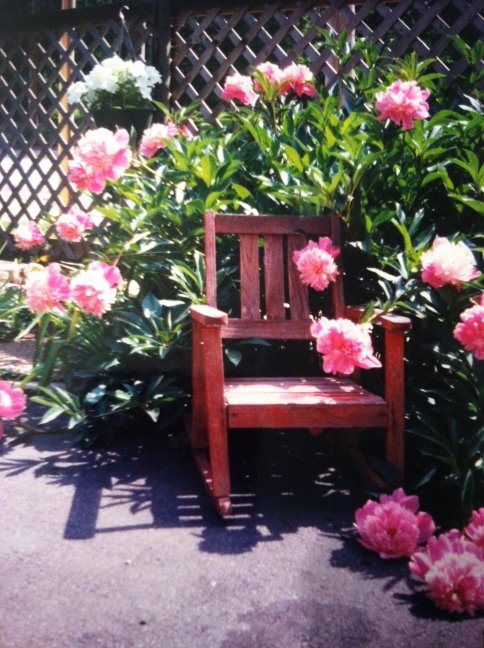 Patio Garden Memories | Vintage Floral Cottage