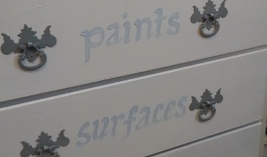 Furniture Makeover Dresser After | Vintage Floral Cottage