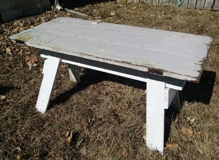 Upcycled coffee table | Vintage Floral Cottage