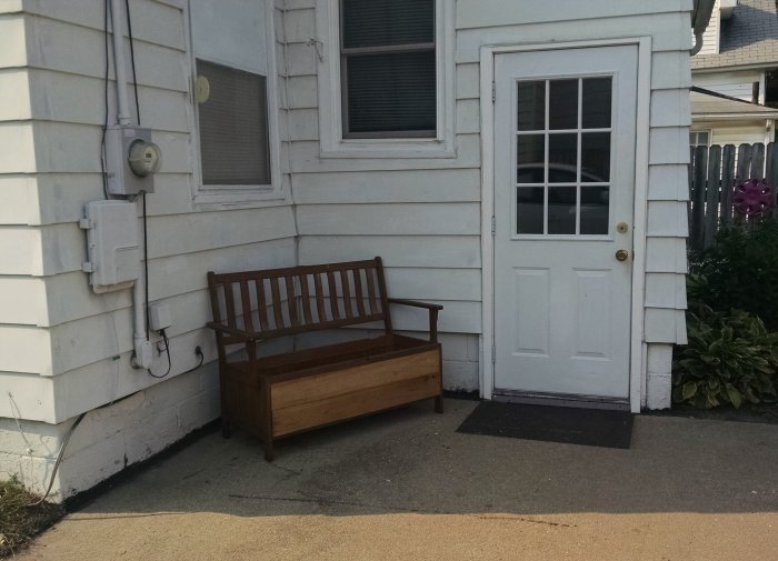 Bench Planter | Vintage Floral Cottage