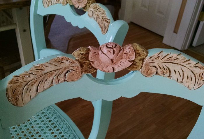 Storybook upcycled chairs | Vintage Floral Cottage