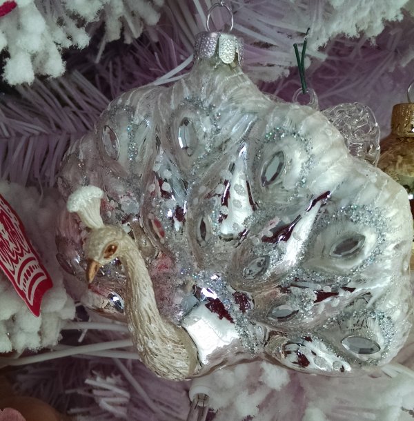 Critters on the Christmas tree | Vintage Floral Cottage