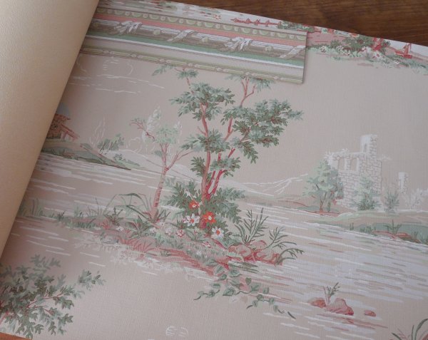 Wallpaper sample book | Vintage Floral Cottage