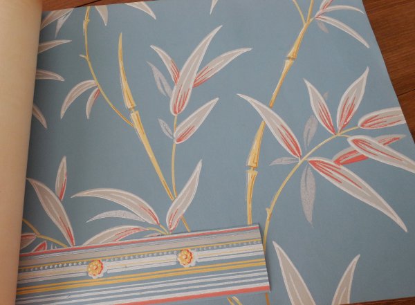 Wallpaper sample book | Vintage Floral Cottage