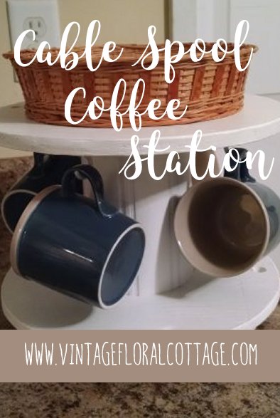 Coffee station DIY | Vintage Floral Cottage