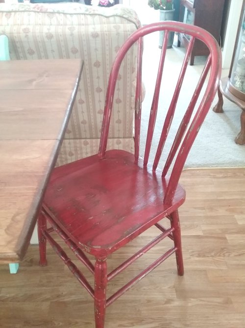 Farmhouse dining chair | Vintage Floral Cottage