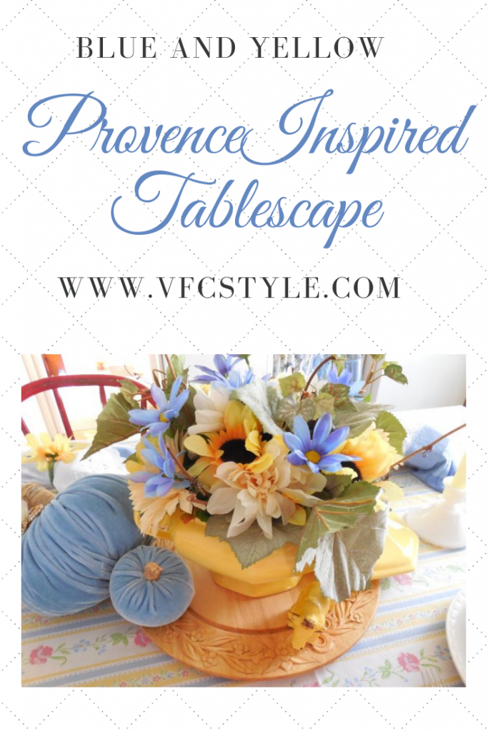 Provence Inspired Table | Vintage Floral Cottage