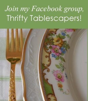 Facebook Group Thrifty Tablescapers | Vintage Floral Cottage