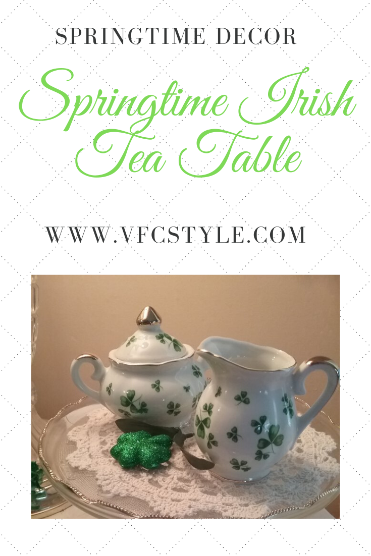 Spring Time Irish Tea Table | Vintage Floral Cottage