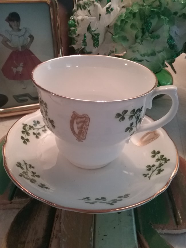 Irish Tea Table | Vintage Floral Cottage