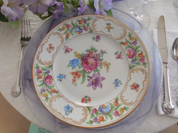 Dresden Schumann Empress Flowers | Vintage Floral Cottage