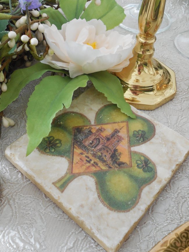 Pot of Gold St. Patrick's Table 2019| Vintage Floral Cottage