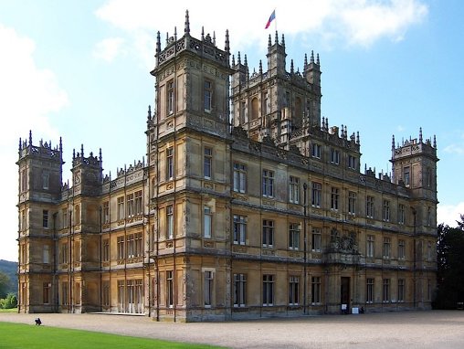 Highclere Castle Downton Abbey | Vintage Floral Cottage