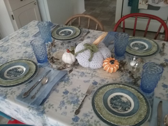 Thanksgivingtable2019 | Vintage Floral Cottage