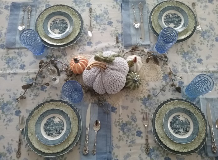 Thanksgivingtable2019 | Vintage Floral Cottage