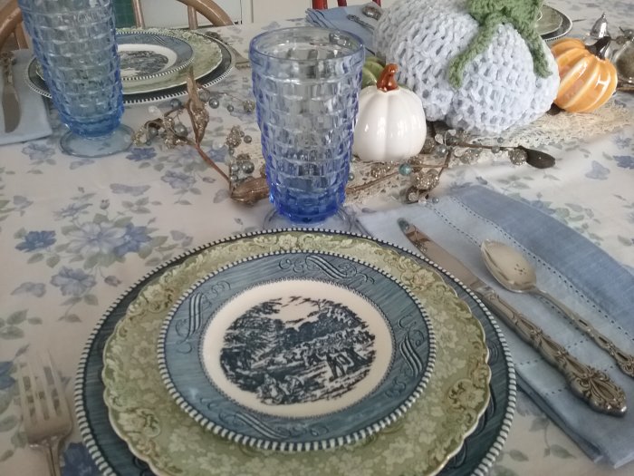 Thanksgivingtable2019 | Vintage Floral Cottage