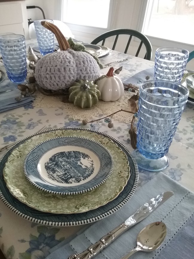 Thanksgivingtable2019 | Vintage Floral Cottage