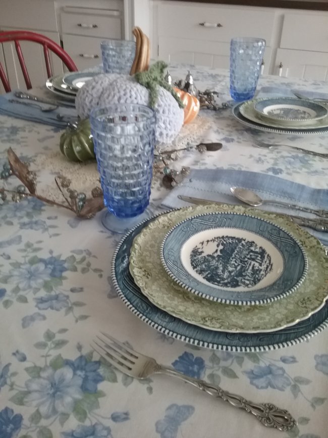 Thanksgivingtable2019 | Vintage Floral Cottage