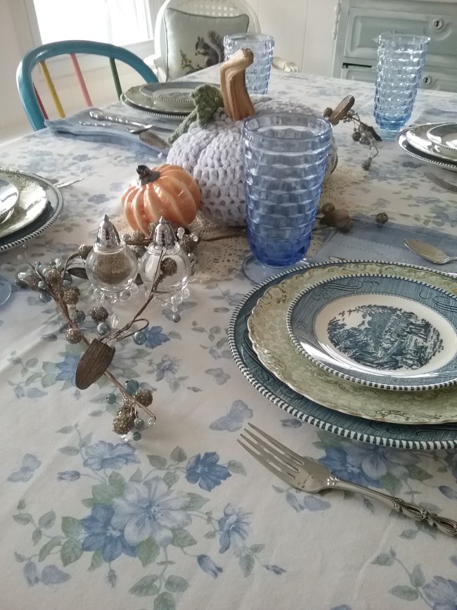 Thanksgivingtable2019 | Vintage Floral Cottage