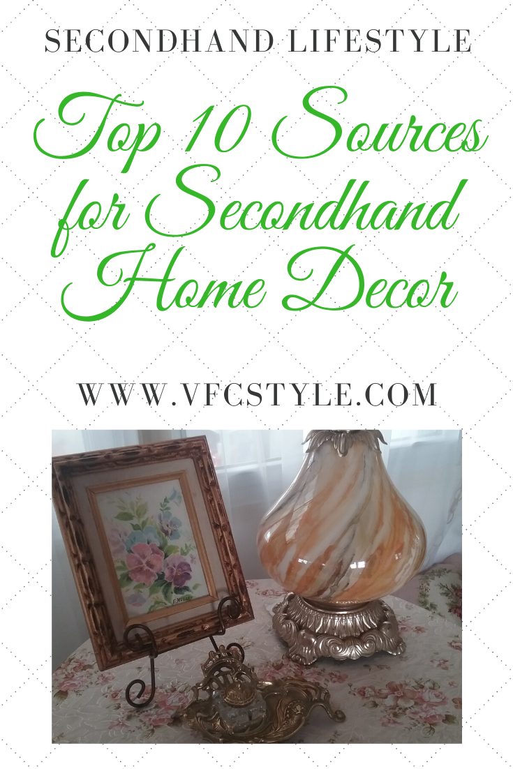 Top 10 Sources for Secondhand Home Decor | Vintage Floral Cottage