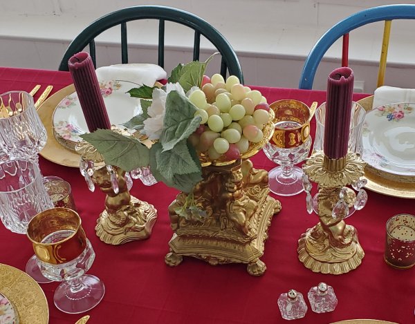 Epergne centerpiece