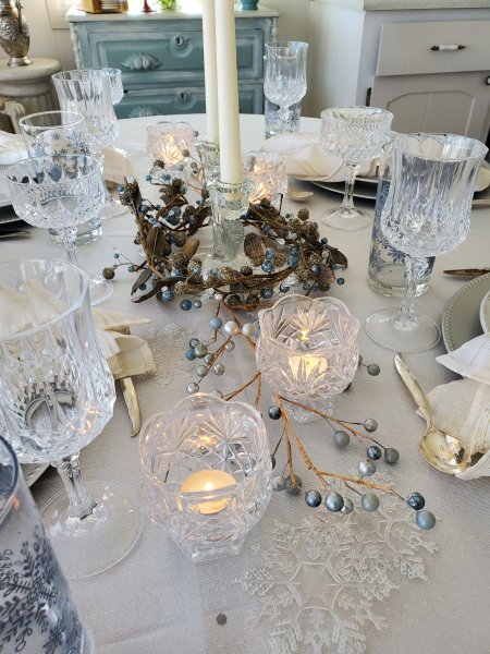 Winter Solstice Tablescape 2022