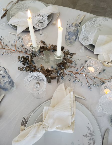 Winter Solstice Tablescape 2022