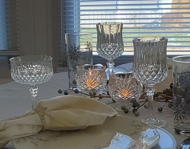 Winter Solstice Tablescape 2022