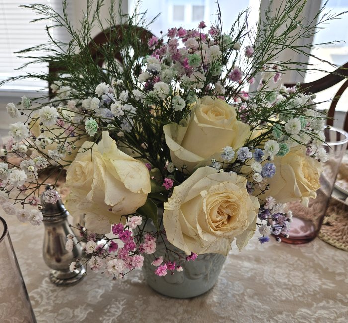 Home Goods spring tablescape French country