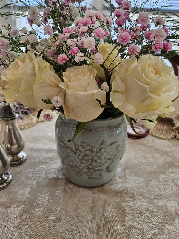 Home Goods spring tablescape French country