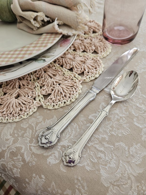 Home Goods table setting French Country