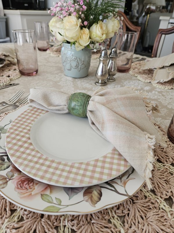 Home Goods spring tablescape French Country