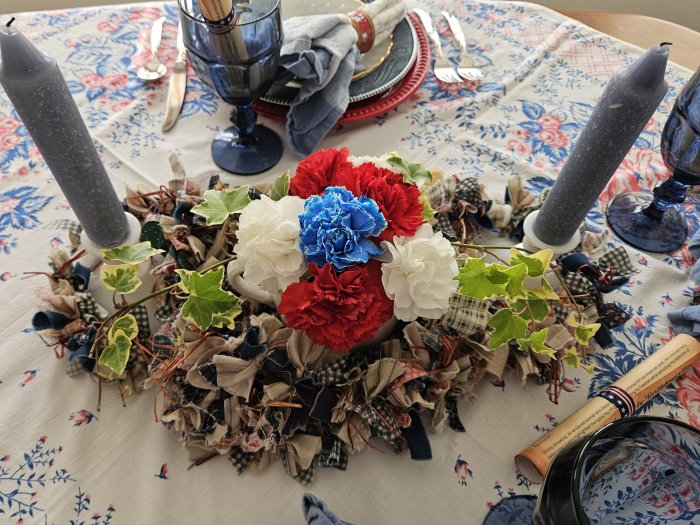 July 4 tablescape 2026