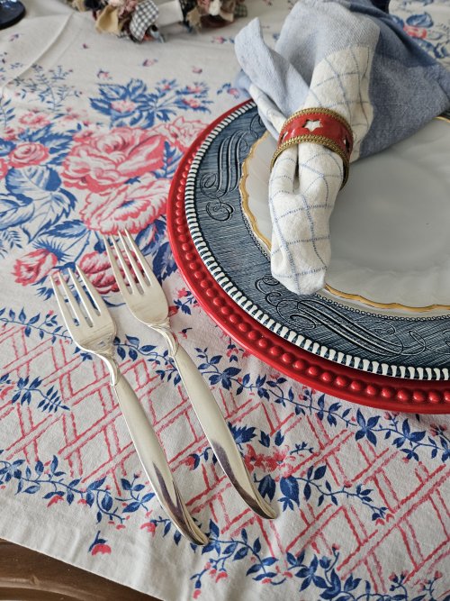 July 4 tablescape 2026