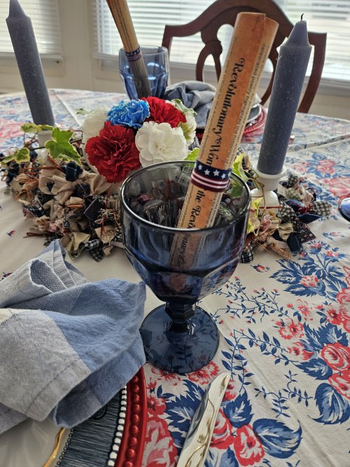 July 4 tablescape 2026