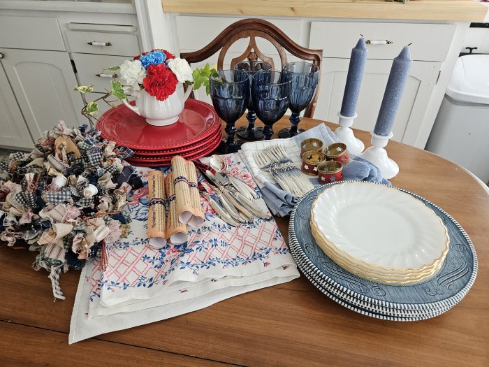 July 4 tablescape 2026