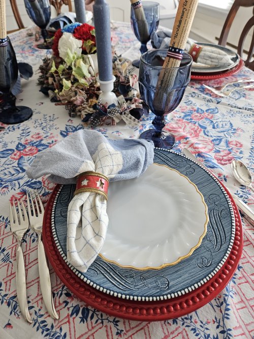 July 4 tablescape 2026